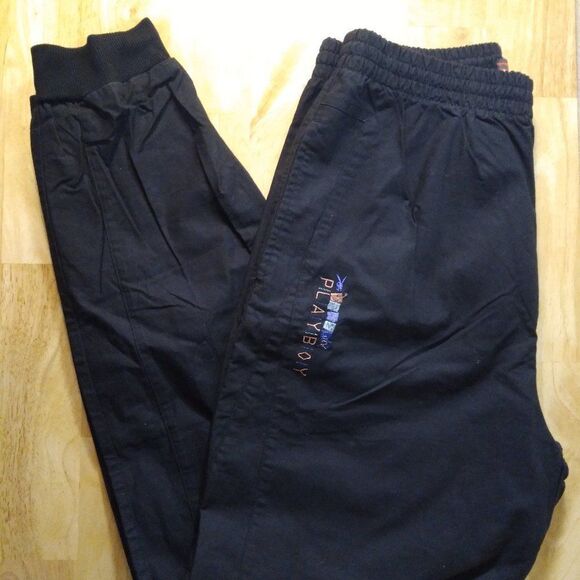 NWT Playboy Summer Black 900 Sweatpants - Picture 1 of 11